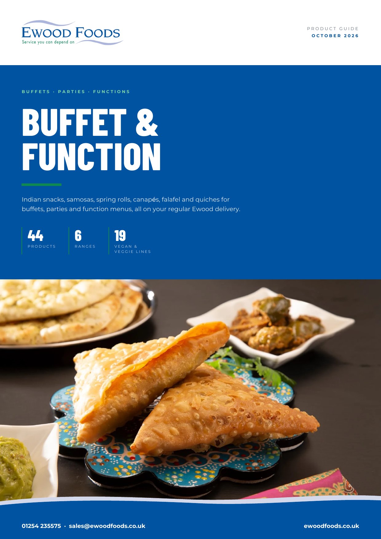 Buffet & Function brochure